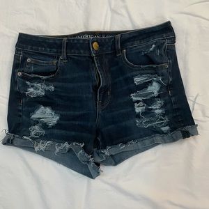 Hi-Rise shortie American eagle shorts
